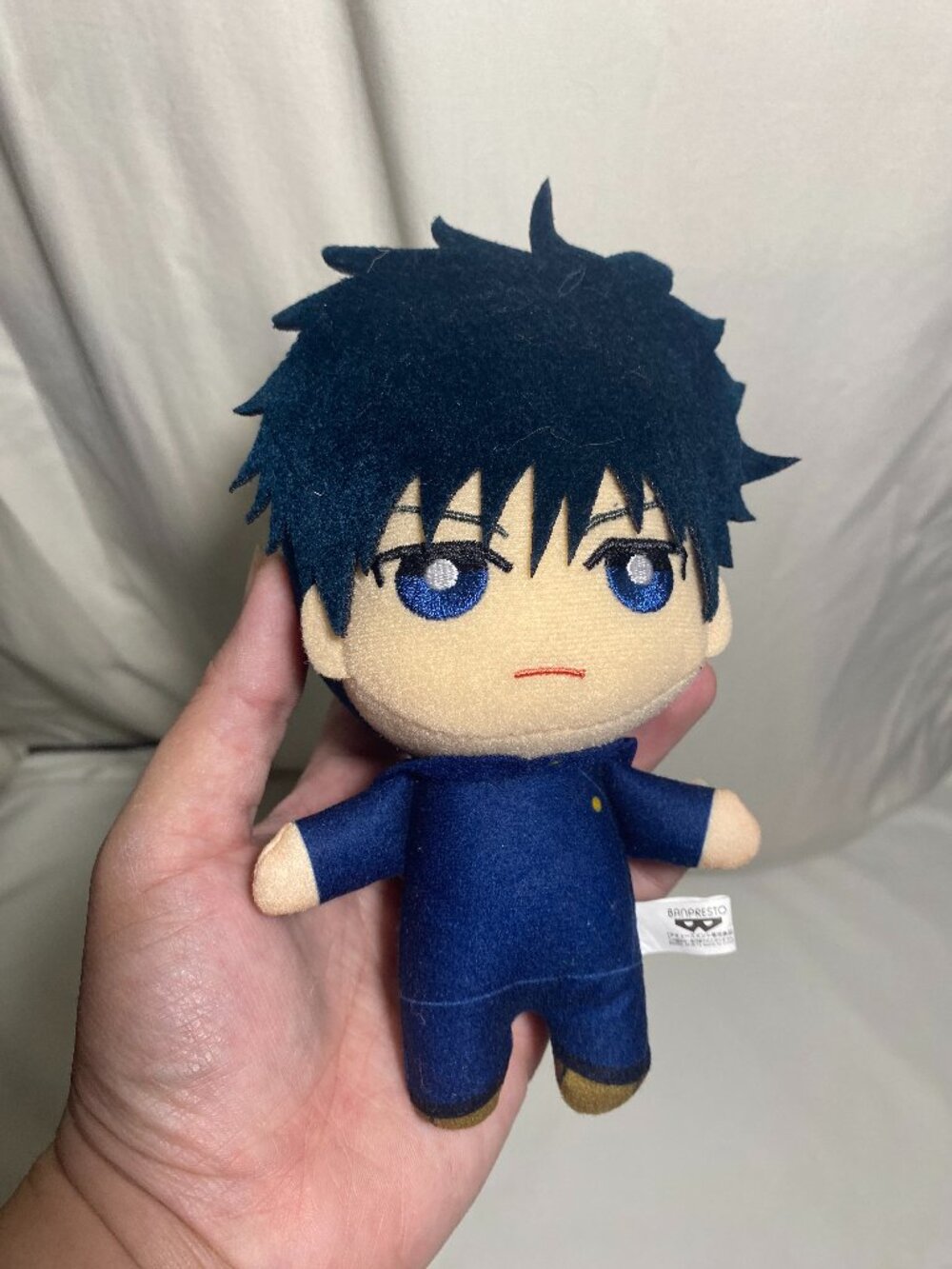 Banpresto Jujutsu Kaisen Megumi Fushiguro Tomonui Series 1 Plush Mascot Keychain
